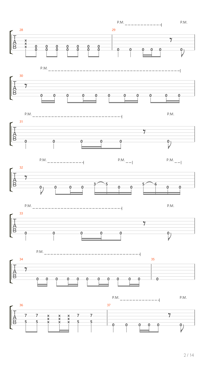 A DECLARATION OF×××吉他谱