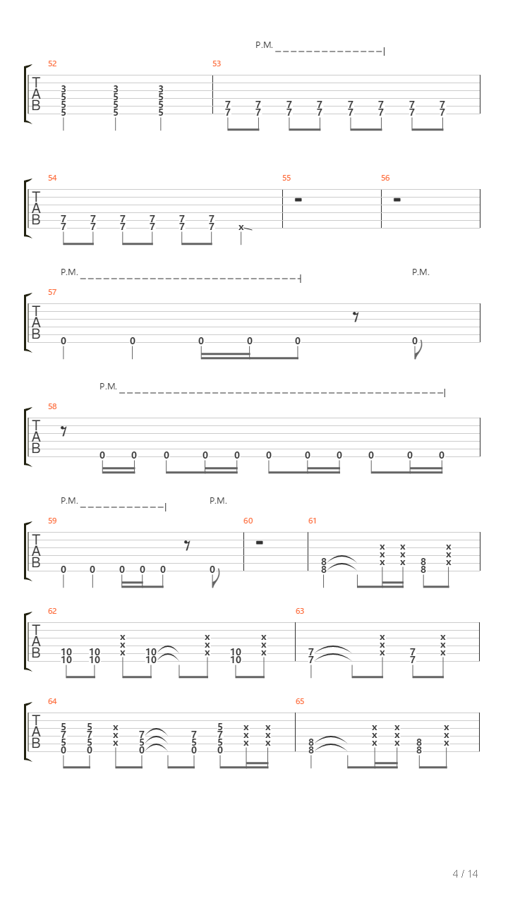 A DECLARATION OF×××吉他谱