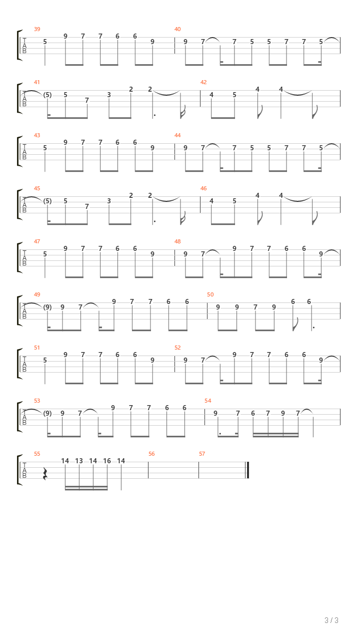 Something In Her Tender Kiss（ Issac Shepard BASS 翻编）吉他谱