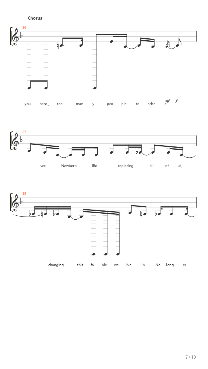 Seize the Day（solo）吉他谱