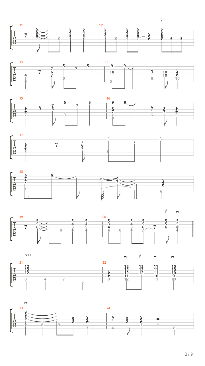 Moonglow吉他谱