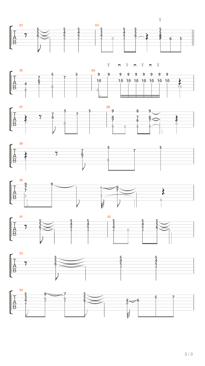 Moonglow吉他谱