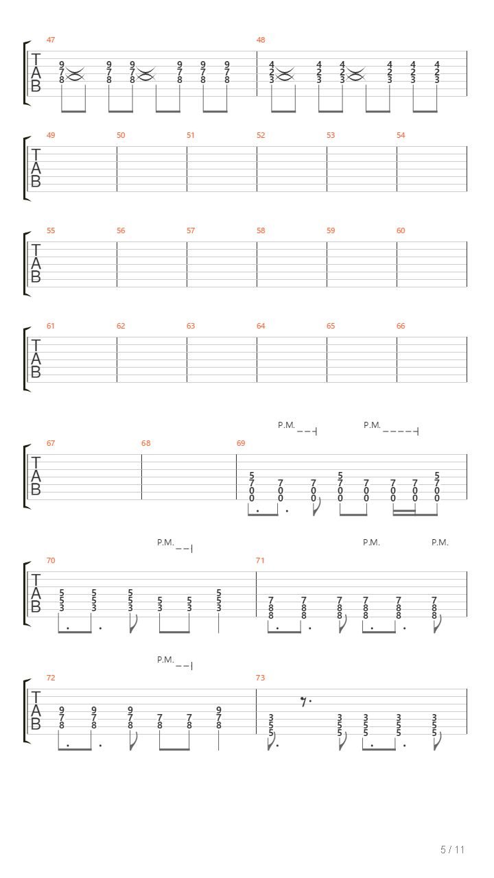 生吉他谱