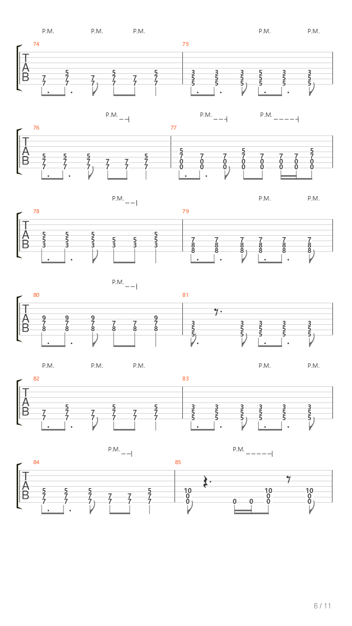 生吉他谱