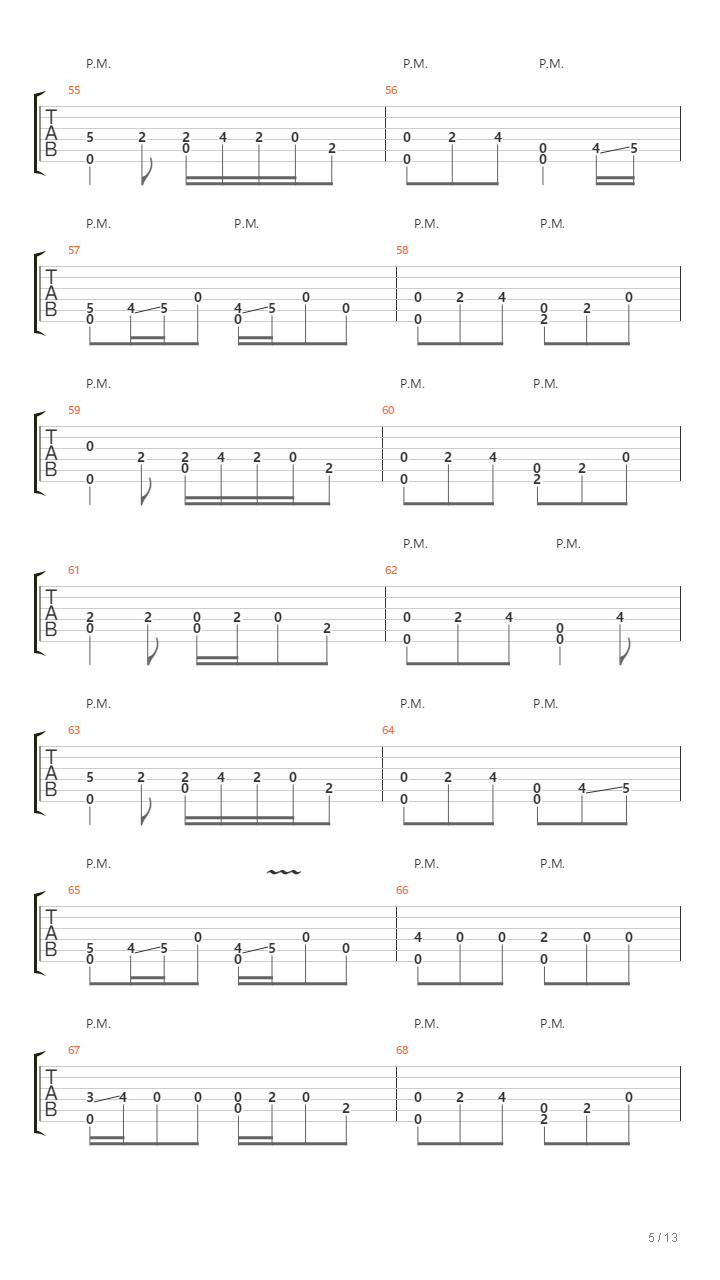 Merrily Kissed The Quaker【Pierre Bensusan】吉他谱