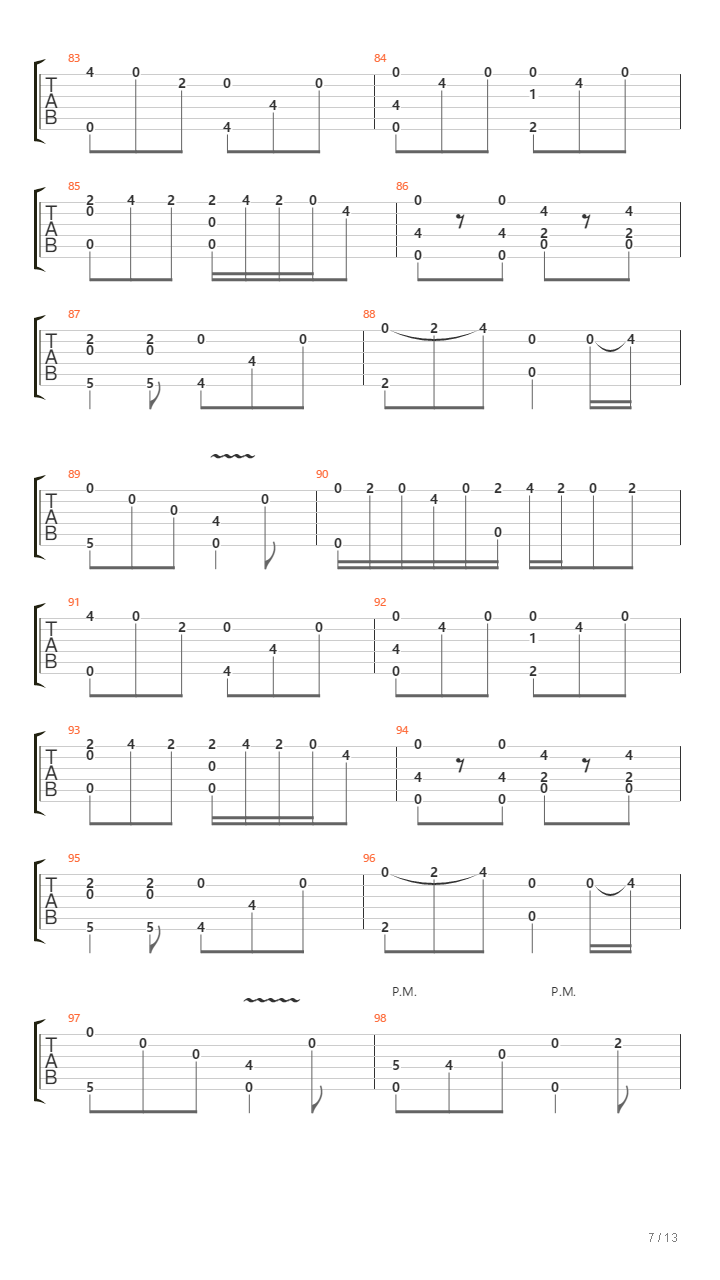 Merrily Kissed The Quaker【Pierre Bensusan】吉他谱