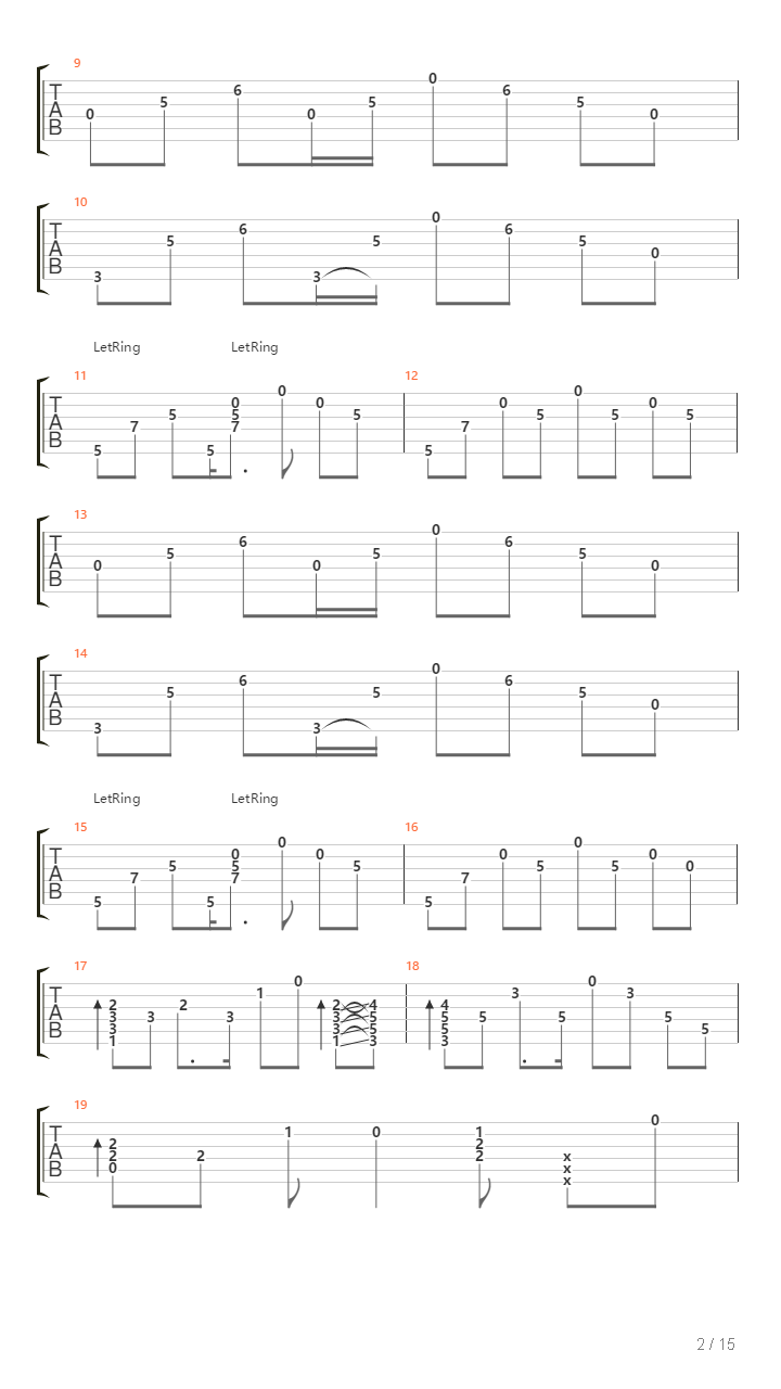 Patanga吉他谱