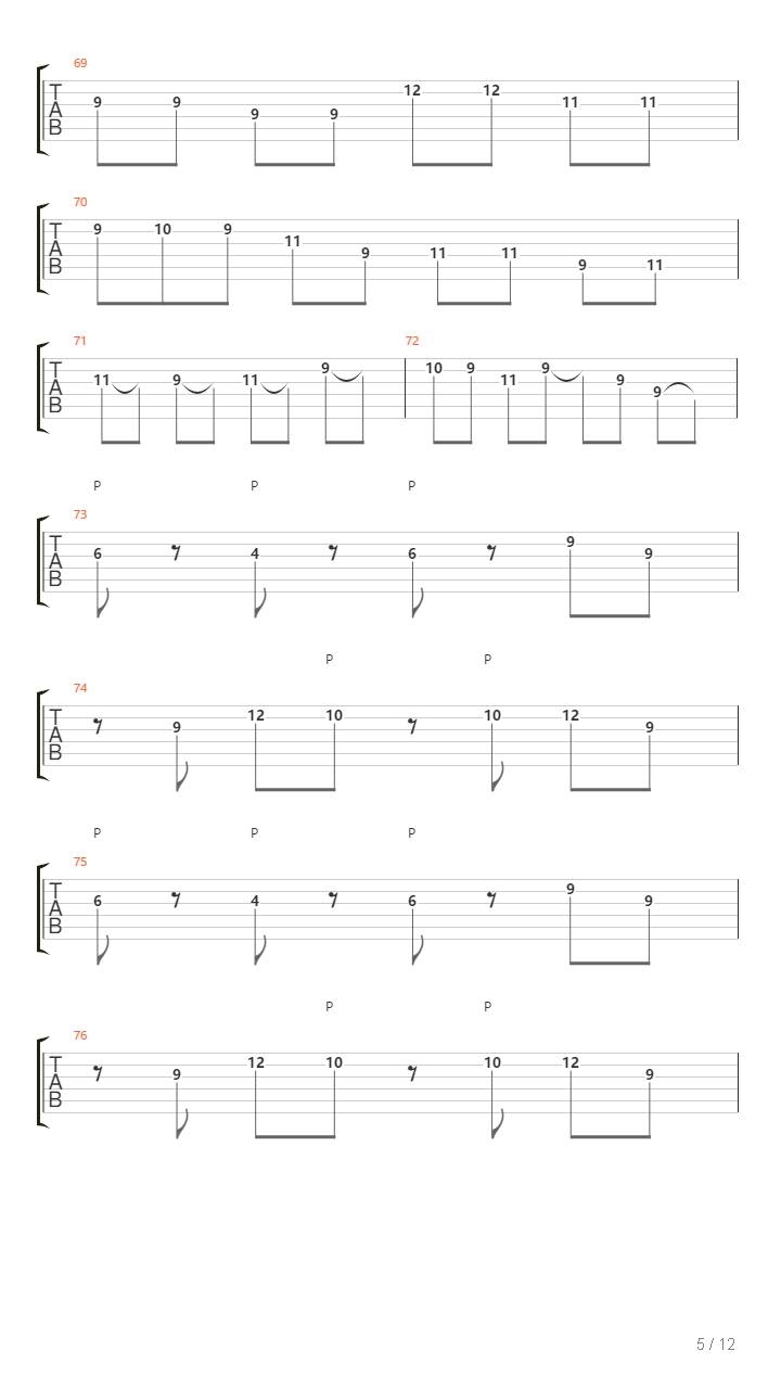 Ray吉他谱