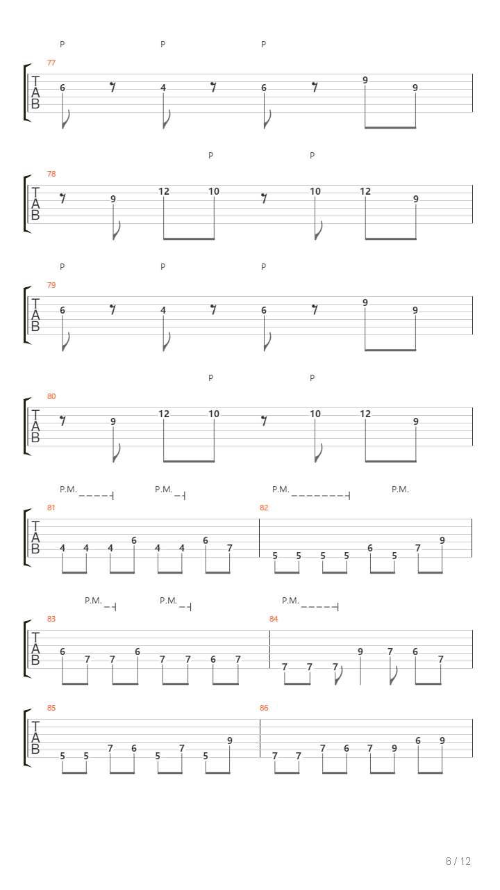 Ray吉他谱