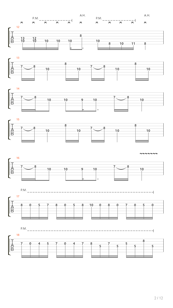 克罗地亚狂想曲吉他谱