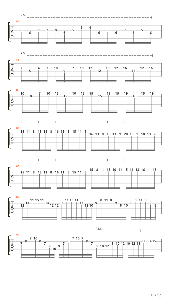 克罗地亚狂想曲吉他谱