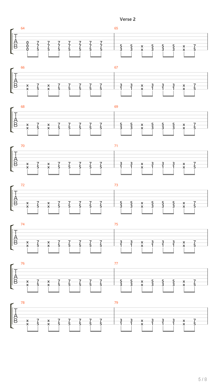 Rid of me吉他谱