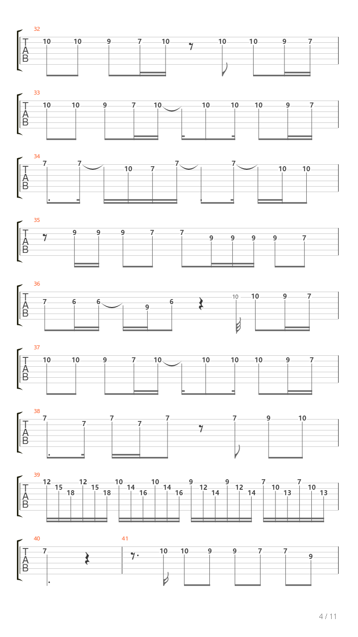 Guitar on Fire（燃烧的吉他，古典吉他，双吉他，弗拉门戈）吉他谱