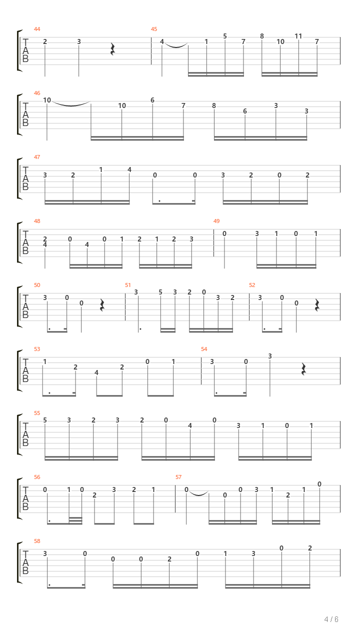 C大调奏鸣曲（No16，K545，第二乐章，双吉他）吉他谱