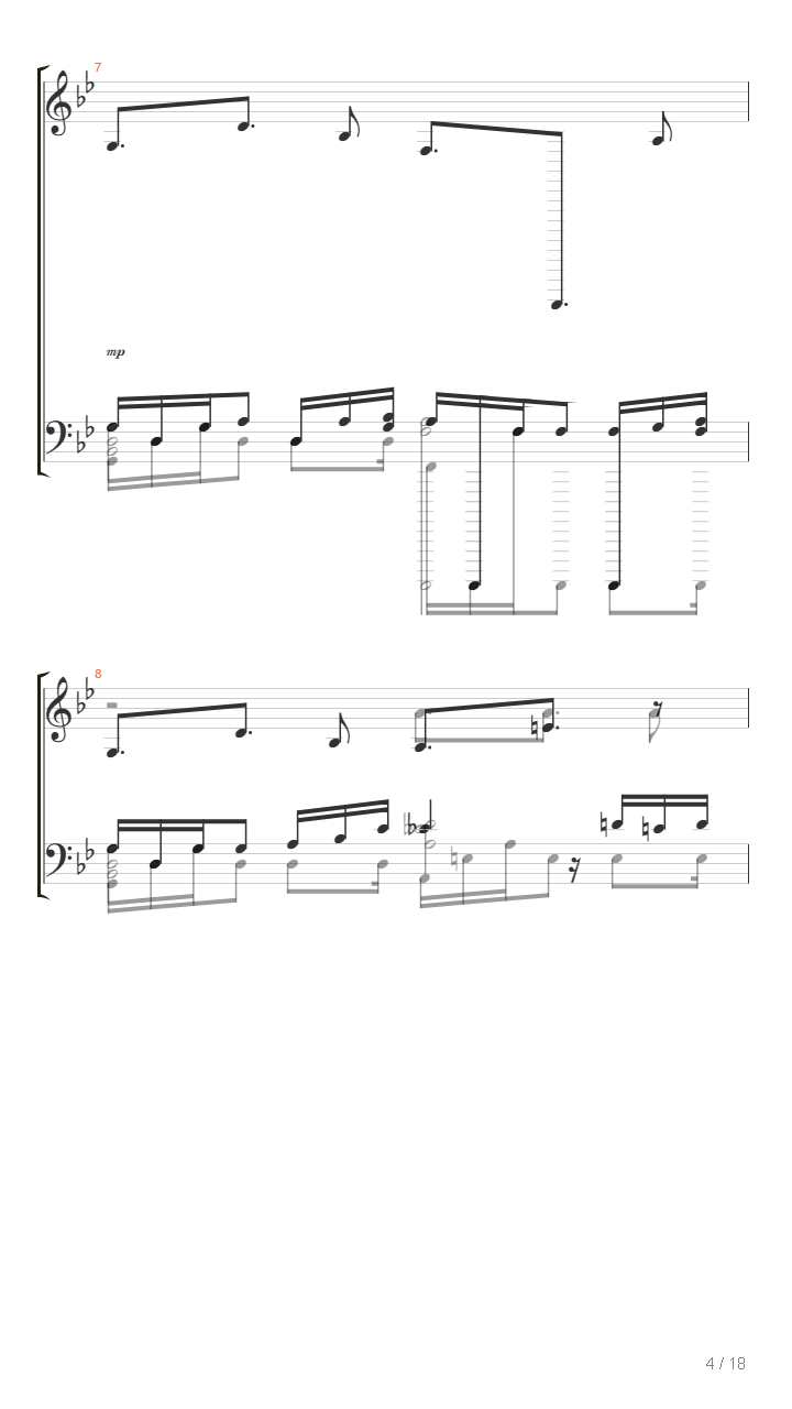 植物大战僵尸TAT版主题曲吉他谱