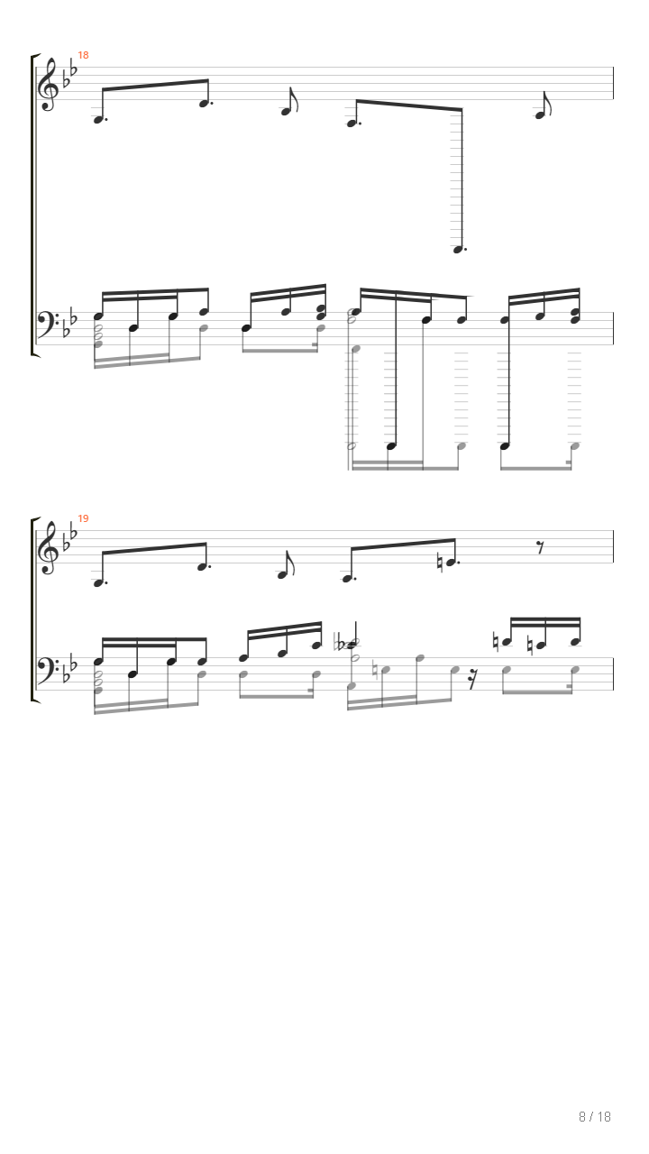 植物大战僵尸TAT版主题曲吉他谱