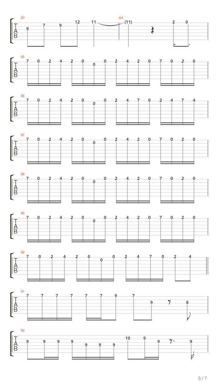 花と水飴、最終電車（Hana to Mizuame, Saishuu Densha，双吉他，指弹）吉他谱