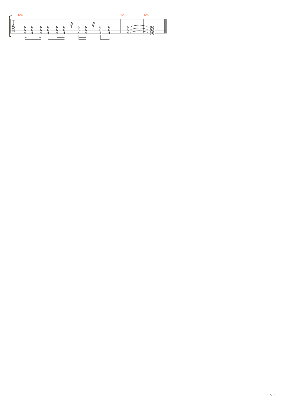 信仰之名(In The Name Of My Faith)吉他谱