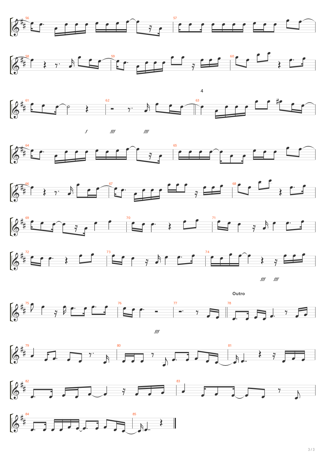 左右盲（Sayuumou，总谱，乐队版）吉他谱