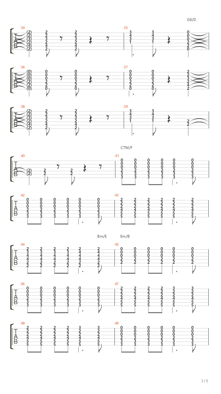 Heart Of Steel（游戏《真三国无双7》贾充角色歌）吉他谱