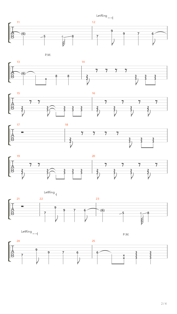 7吉他谱