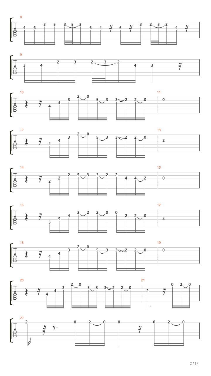El Zócolo吉他谱
