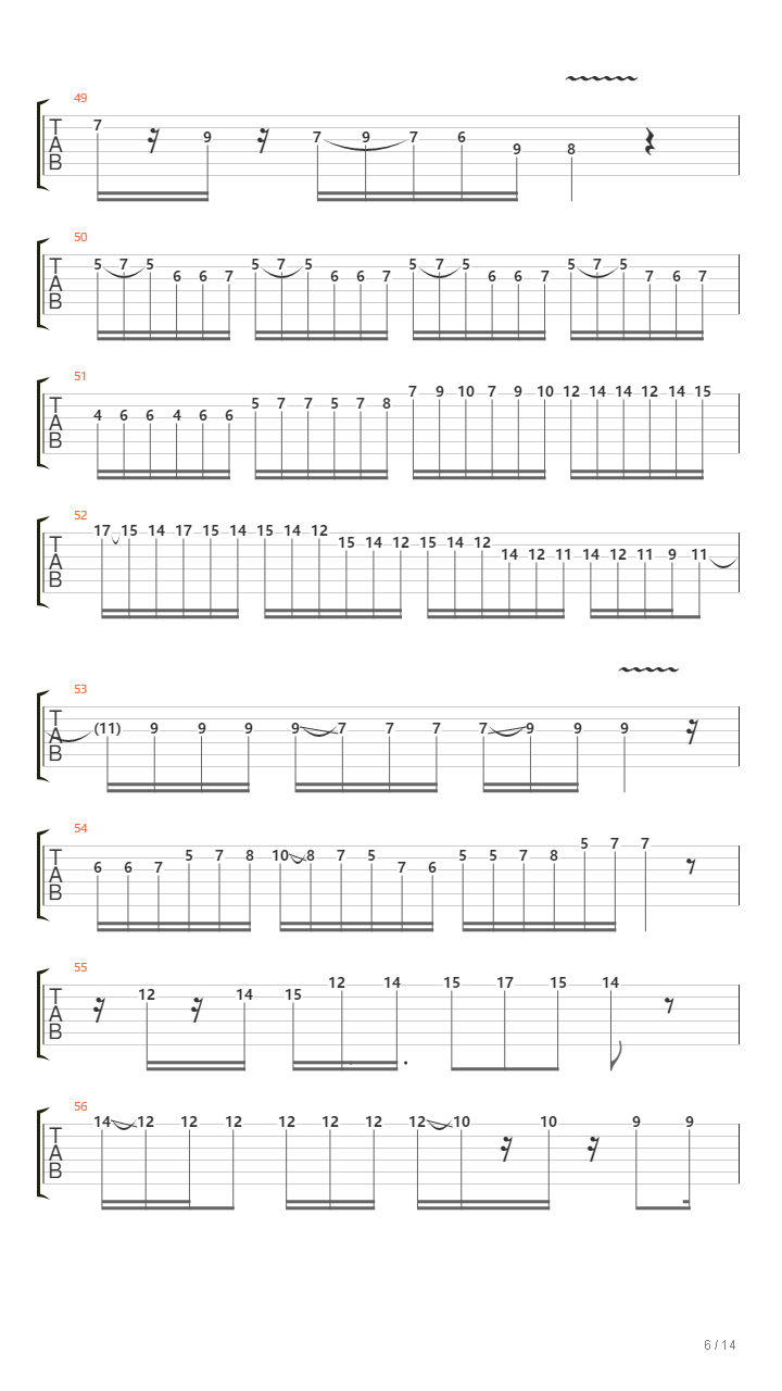 El Zócolo吉他谱