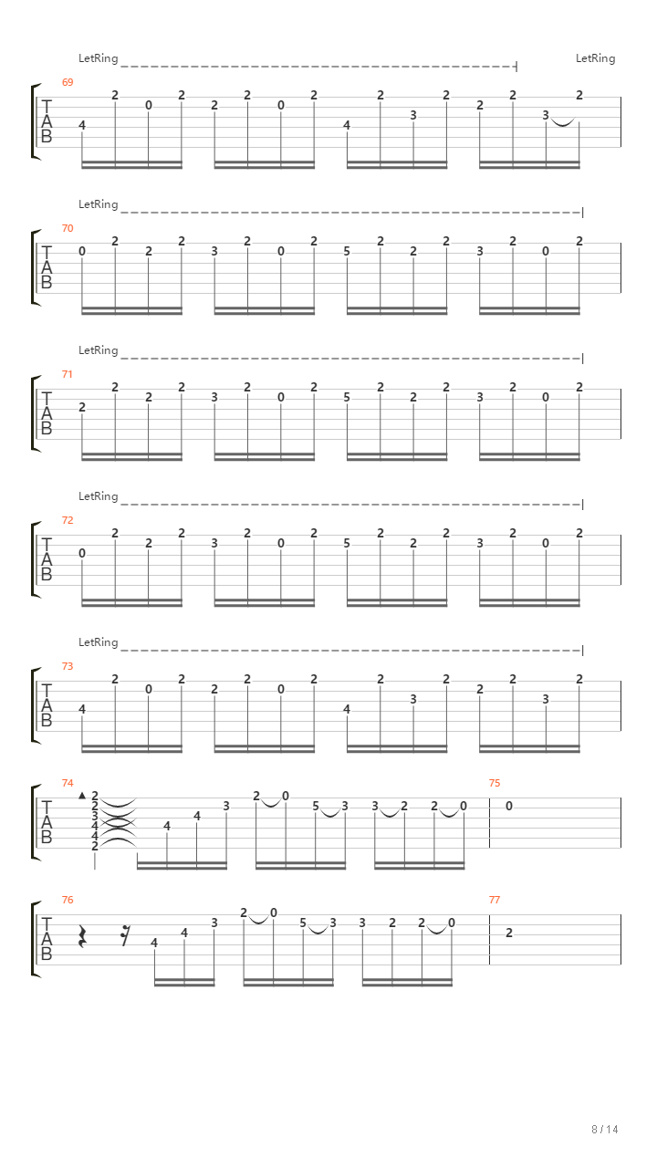 El Zócolo吉他谱