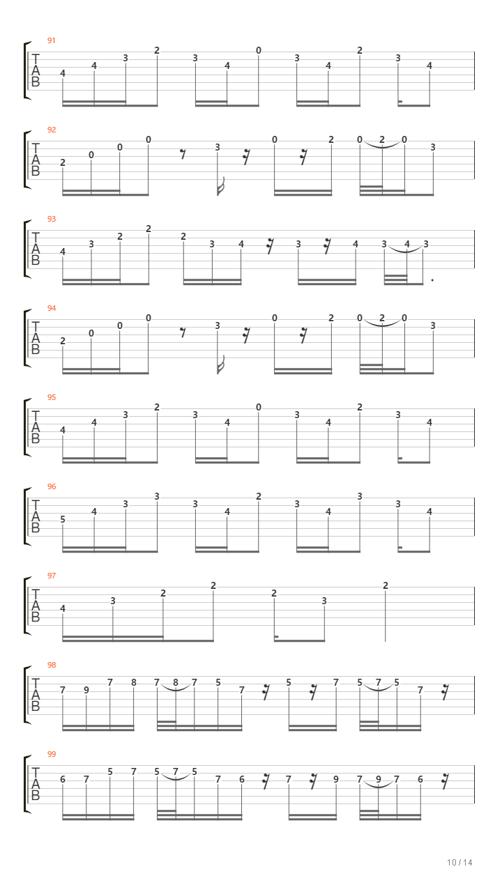 El Zócolo吉他谱