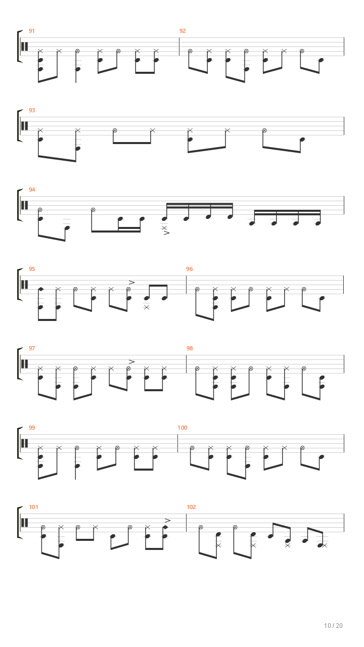Libra吉他谱