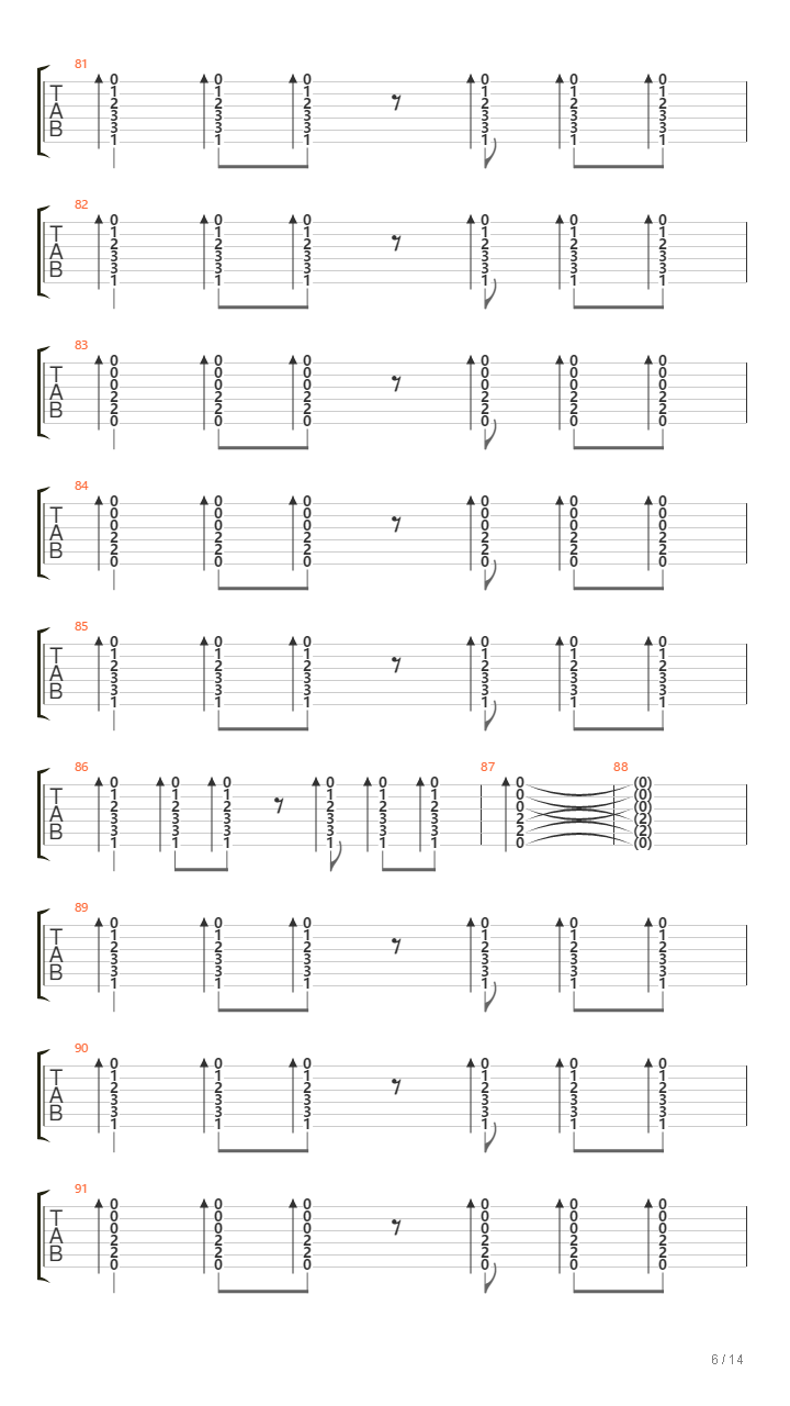 粼兰曲吉他谱