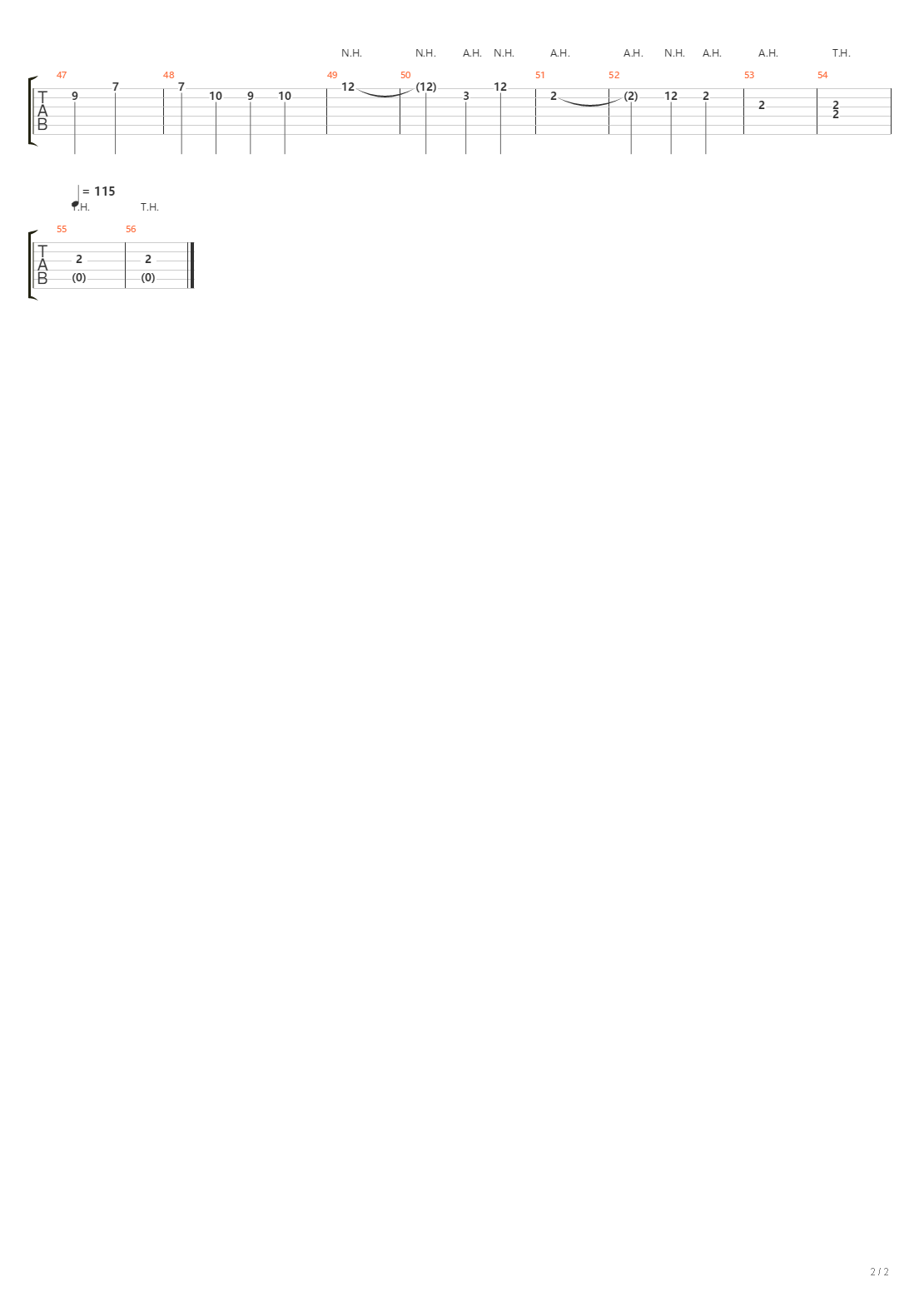 Home（Undertale）吉他谱