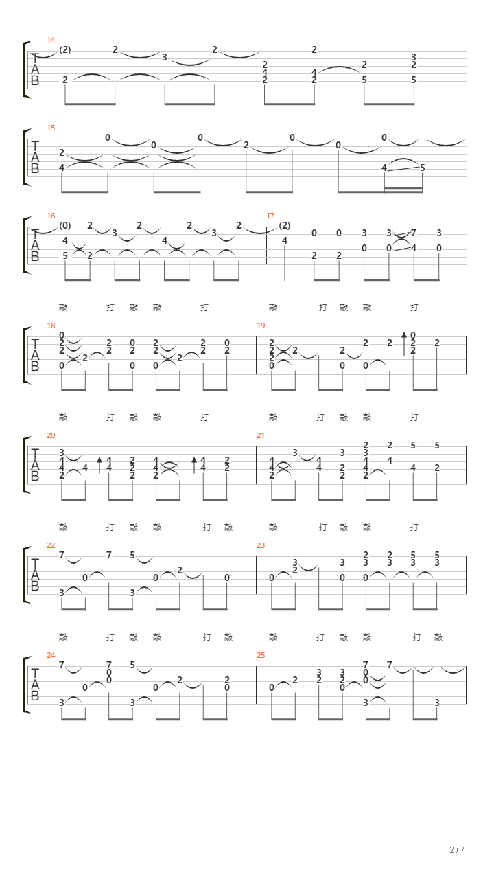 The Sound of Silence（寂静之声）吉他谱