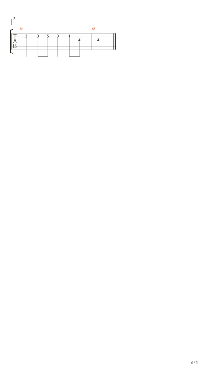 西海情歌吉他谱