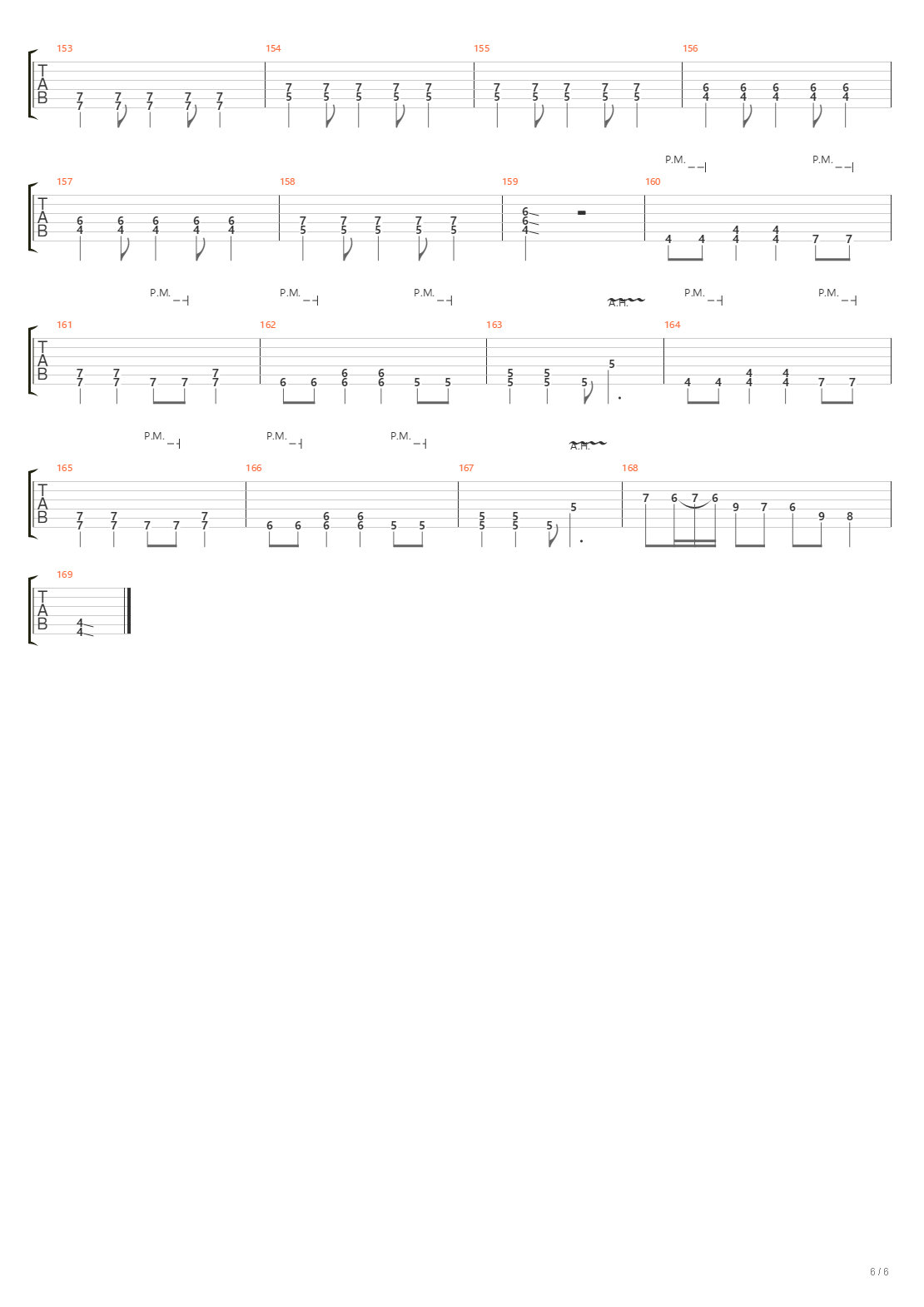 Mas?uerade Rhapsody Re?uest吉他谱