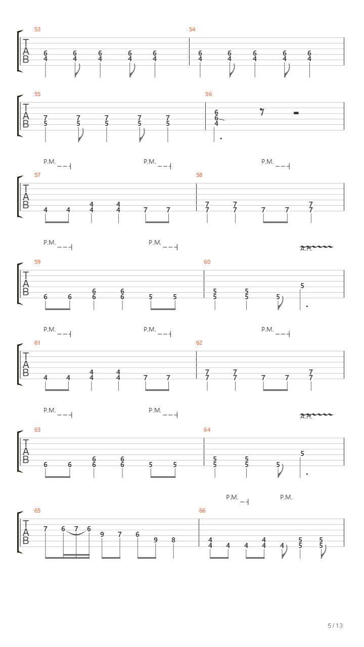 Mas?uerade Rhapsody Re?uest吉他谱