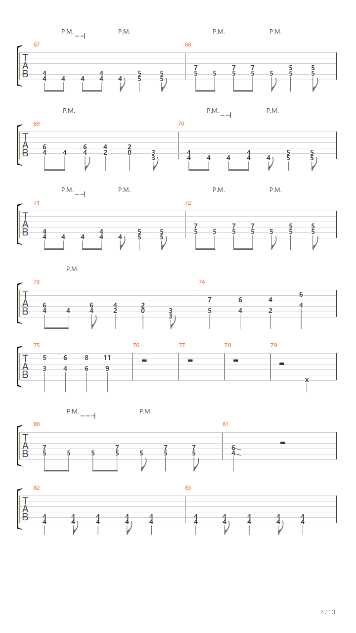 Mas?uerade Rhapsody Re?uest吉他谱