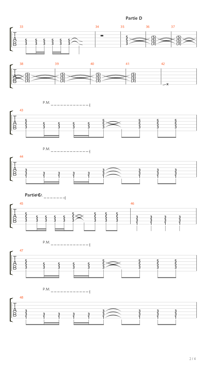 32 Ways To Die吉他谱