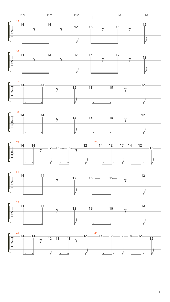 丑outro吉他谱