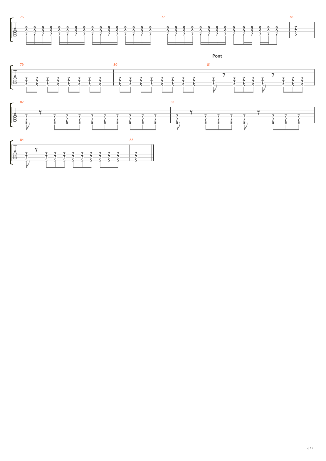 Another Time Around吉他谱
