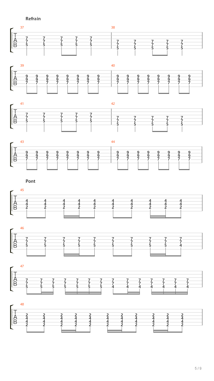 Another Time Around吉他谱