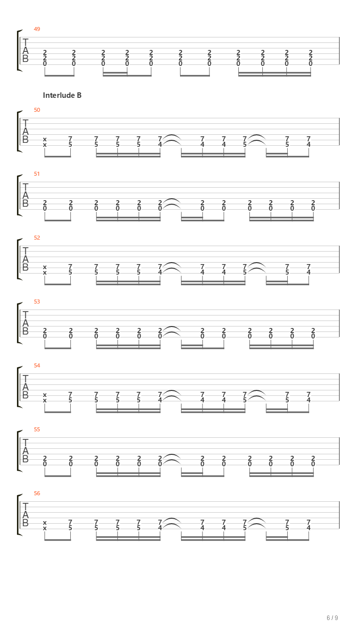Another Time Around吉他谱
