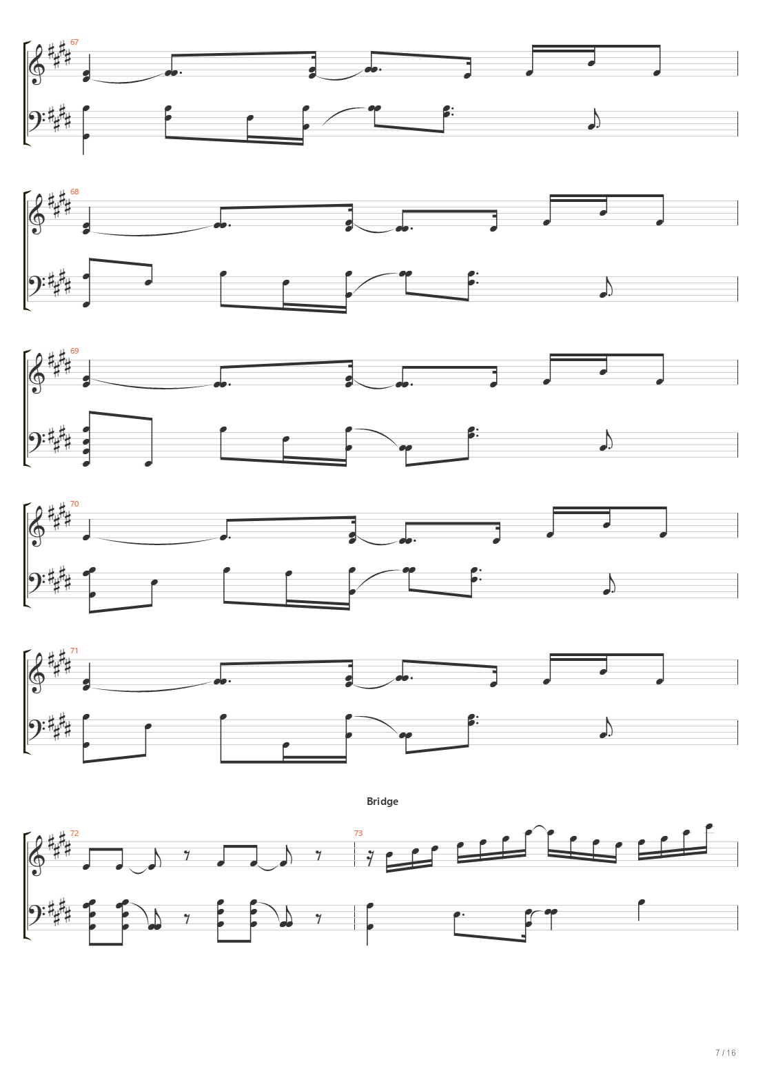 ヨルシカ - だから僕は音楽を辞めた（Funk改编）吉他谱