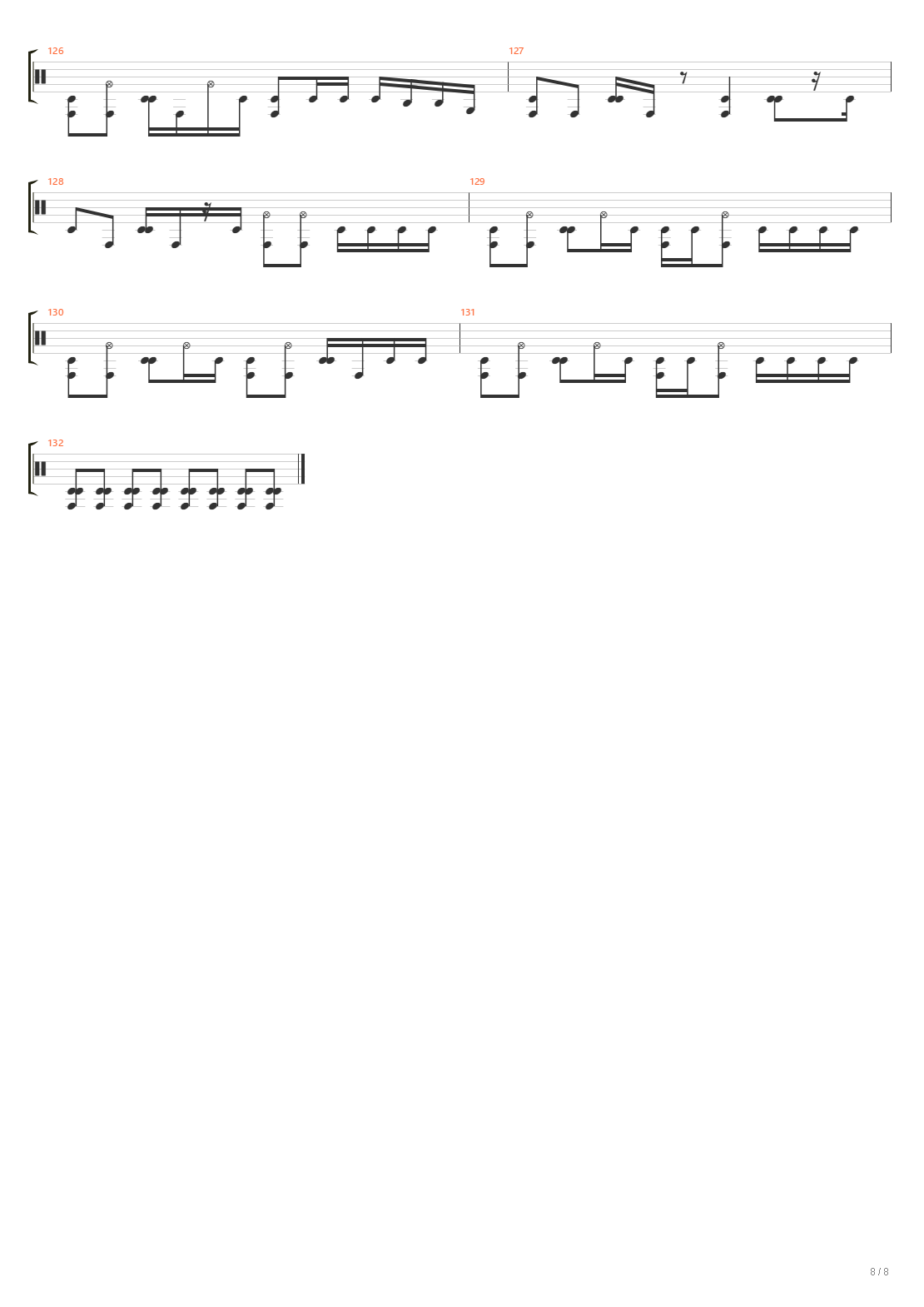 幕吉他谱