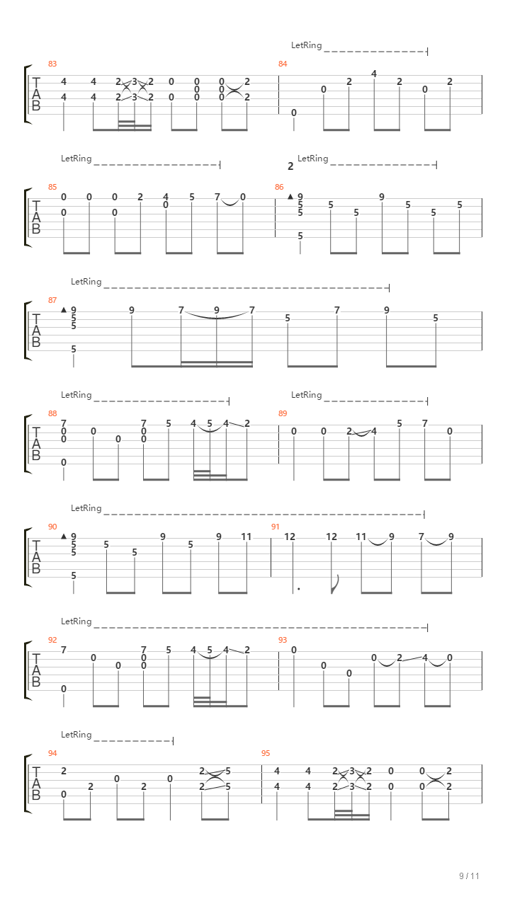 【月光】-《我的阿勒泰》插曲指弹谱吉他谱