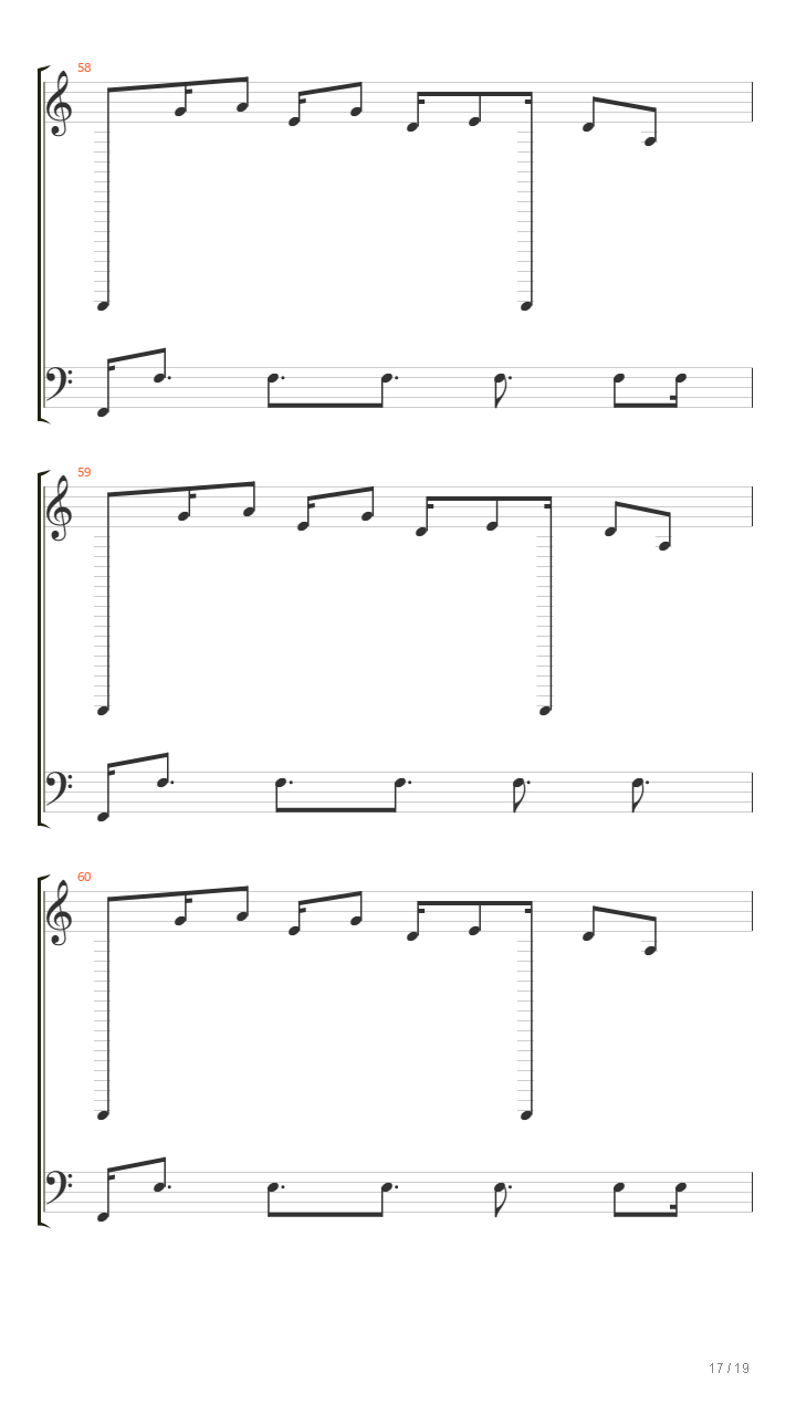 你的名字 - 三叶的主题曲（三葉のテーマ）吉他谱