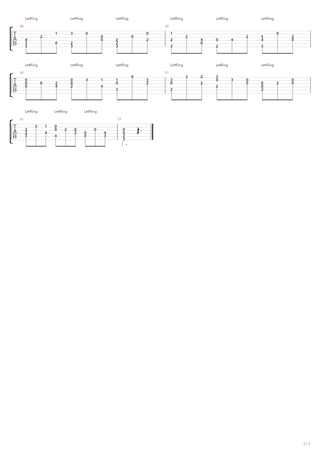 Herz und Mund und Tat und Leben, Cantata BWV 147吉他谱