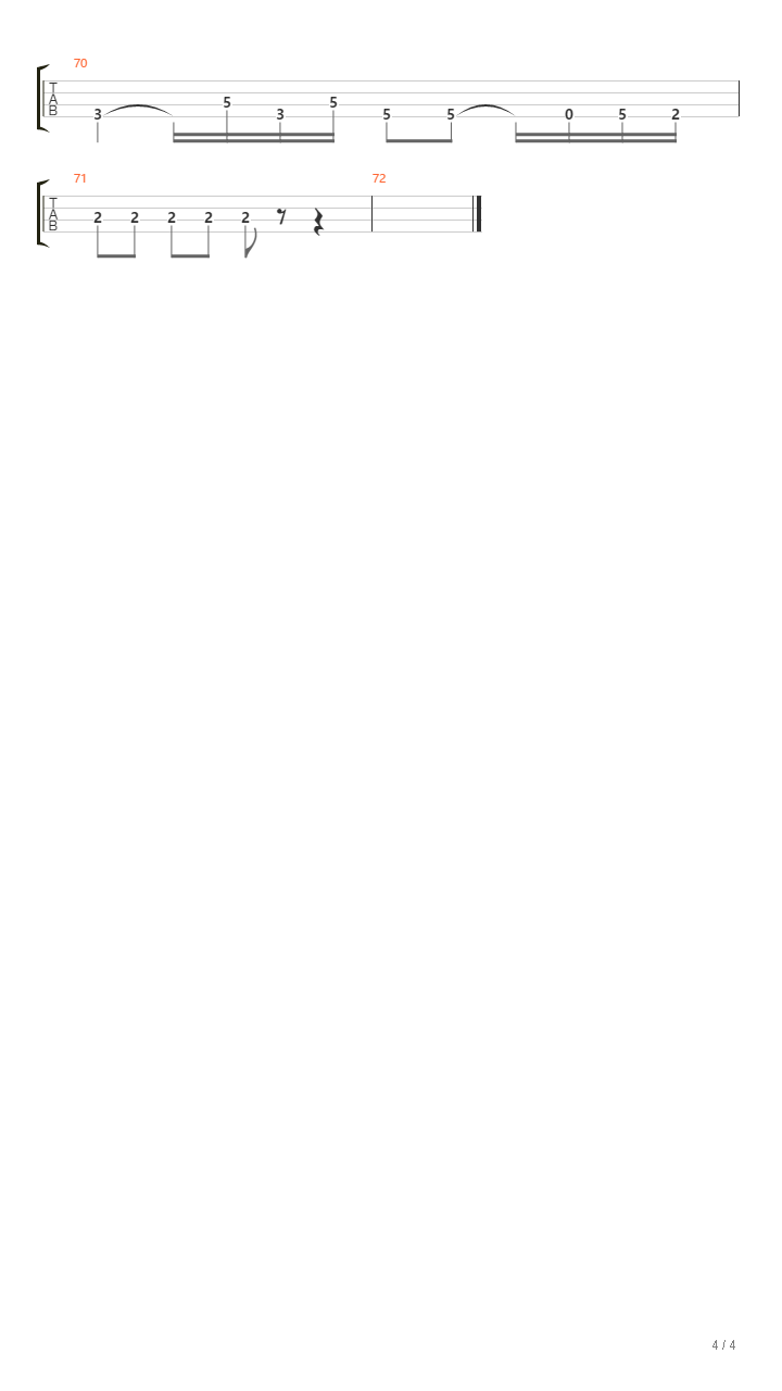 下雪哈尔滨吉他谱