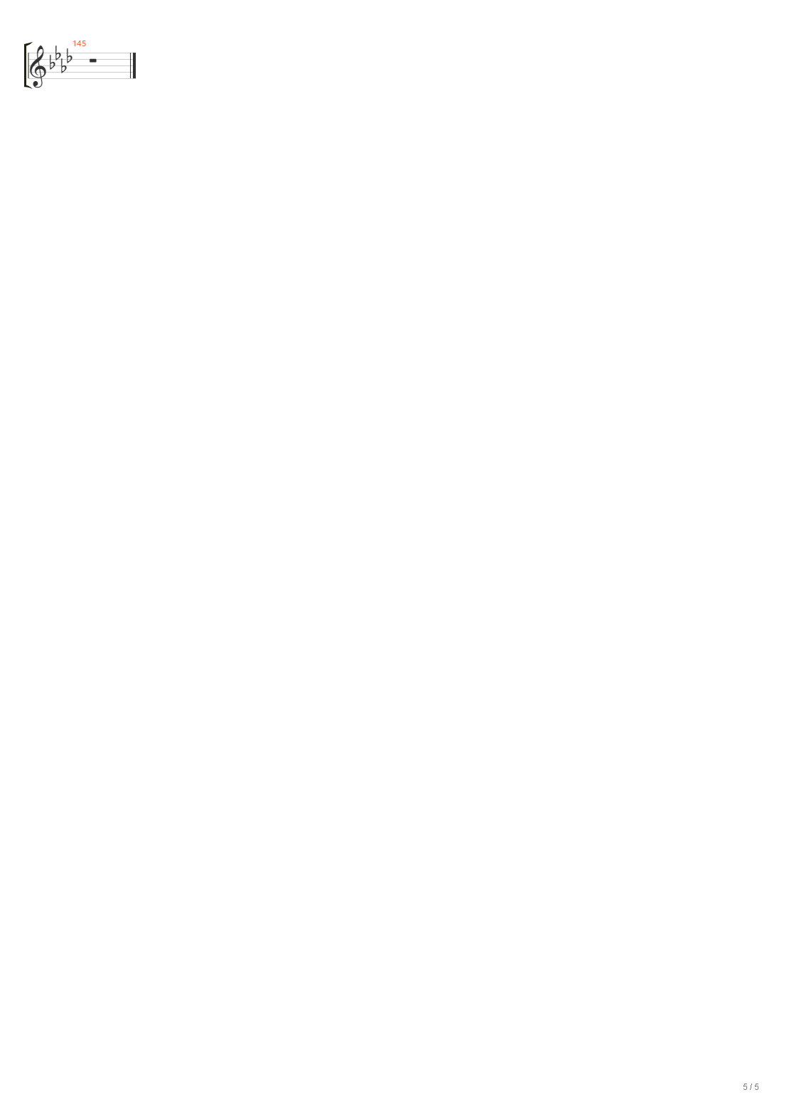 The Bitter End吉他谱