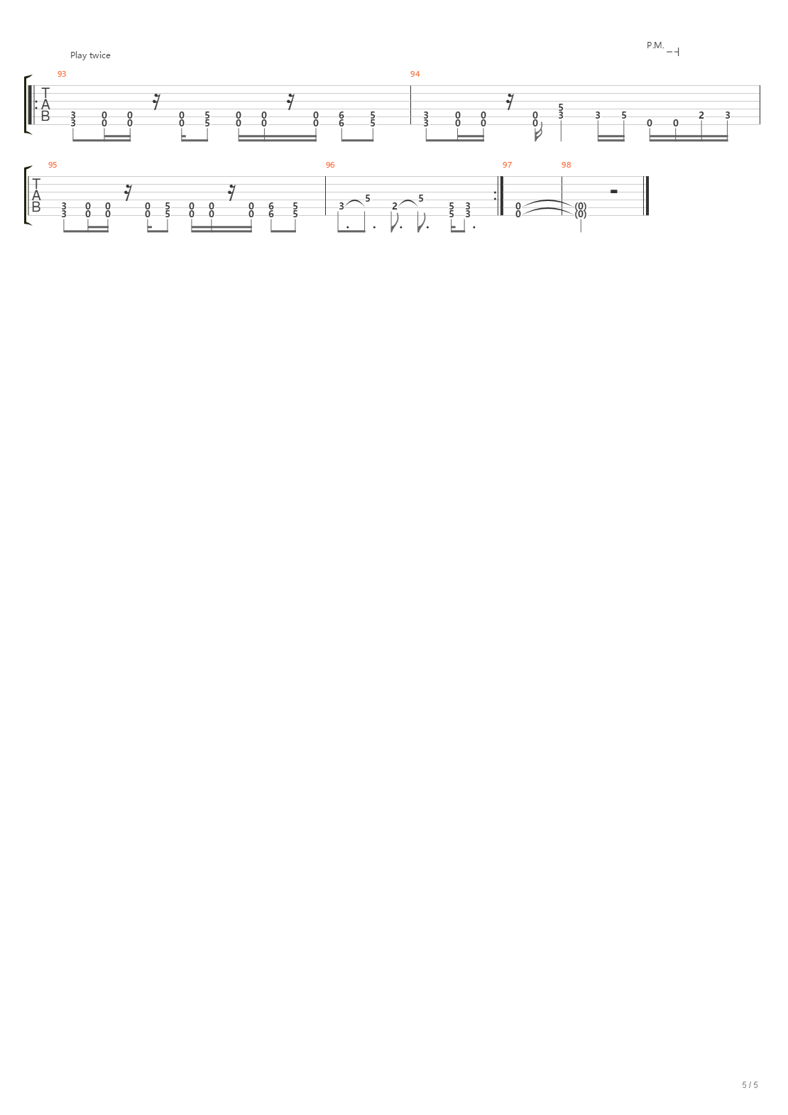 Thrill吉他谱